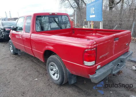2000 Ford Ranger Xlt из США, поврежденный, VIN 1FTYR14X8YTA89445